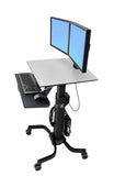 Ergotron WorkFit-C Dual Sit-Stand Workstation