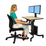 Ergotron WorkFit-PD Sit-Stand Desk