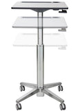 Ergotron Silver LearnFit Adjustable Standing Desk
