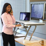 Ergotron WorkFit TL Sit-Stand Desktop Workstation