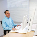 Ergotron WorkFit-SR Sit-Stand Workstation