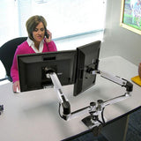 Ergotron LX Dual Side-By-Side Desk Mount LCD Arm