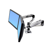 Ergotron LX Dual Side-By-Side Desk Mount LCD Arm