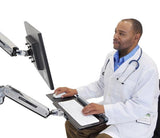 Ergotron® LX Sit-Stand Wall Mount Keyboard Arm