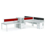 Axis Straightline Single Desk