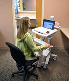 StyleView EMR Laptop Cart