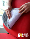 BackBlyss Sheepskin Lumbar Support