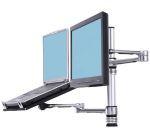 Atdec Visidec Focus Dual Monitor & Notebook Arm